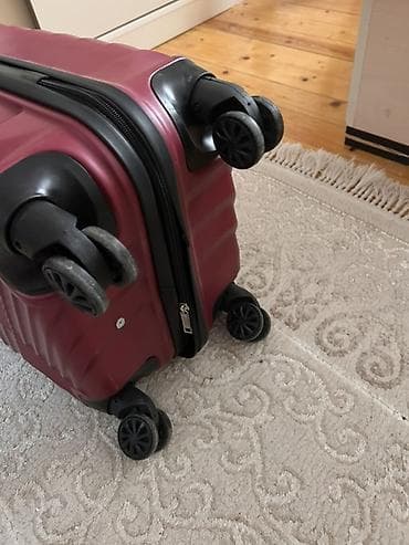 Охота и рыбалка: Ginza əl yükü çamadanı – bənövşəyi/bordo rəng.İstanbuldan alınıb bır — 4