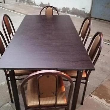 stolustu: 4 nəfərik 6 nəfərik 8 nəfərik stolar və otracaqlar bir başa sexdən sex — 3