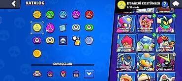 osmo 3: 44000 kupa hesab satılır hesabda 3 dəfə brawl pass açılıb içində 92 — 8