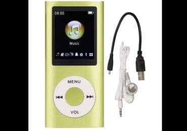Minidisk və disk pleyerlər: MP3 pleyer – rəngli ekranlı, kompakt və yüngül Xüsusiyyətlər: - — 1