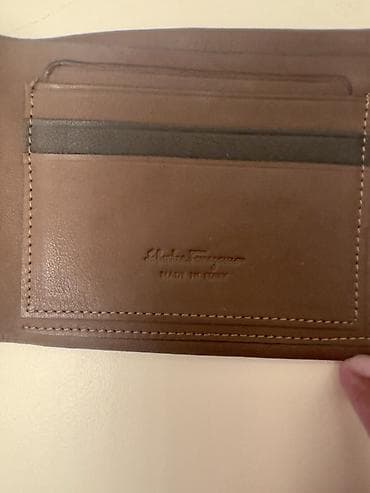 Portmone, pulqabıları: Salvatore Ferragamo kişi pul kisəsi (portmonet) İSTİFADƏ EDİLMƏTİB !!! — 5