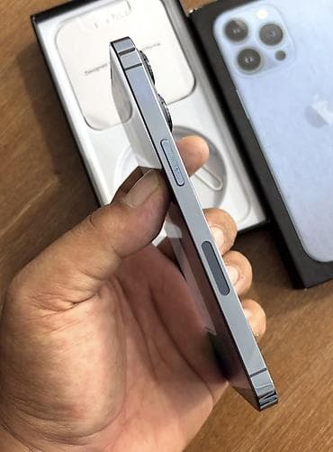 kreditle iphone: IPhone 14 Pro, 128 GB, Sierra Blue, Zəmanət, Simsiz şarj, Face ID — 4