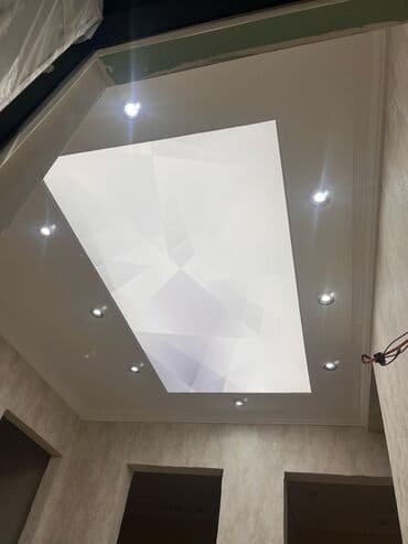 регулировка пластиковых окон: 💎Dartma Tavan💎 ⚪⬜Sadə Ag Tavan 1kvm - 30Azn 💠🔶️Şekilli Dekor Tavan — 18