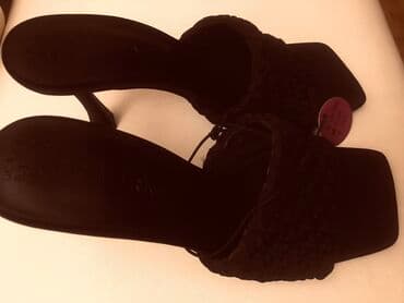 toy ucun ayaqqabilar: Sabo, Ölçü: 37.5, rəng - Qara, Yeni — 3