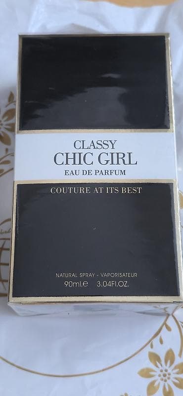 devit 3: Məhsul: Classy Chic Girl Eau de Parfum – “Couture at its Best” - Növ — 1