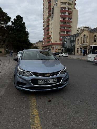 lada granta qiymeti: Chevrolet Cruze sedan - Kuzov: 4 qapılı sedan, açıq göy rəng - Nömrə — 1