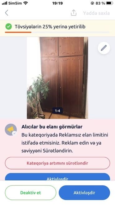 3 d aboylar: Açılan, 4 qapılı Düz dolab, Şifonyer — 1