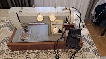 işlənmiş tikiş maşınları: Tikiş maşını Chayka, İşlənmiş,Elektromexaniki, Ünvandan götürmə — 3