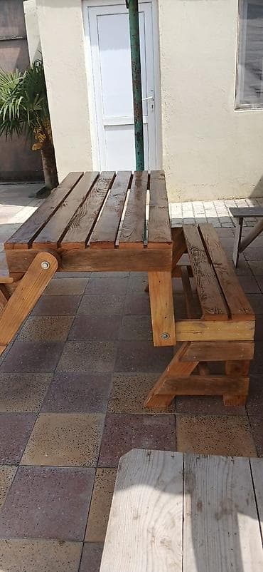 bag stullari: Yeni, 150, Arxalı, Taxta — 4