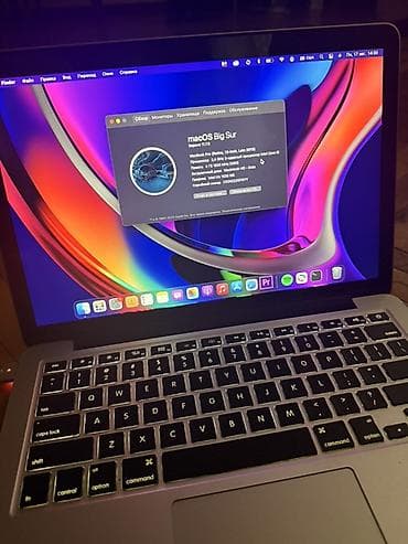 macbook pro 2012 купить: Apple MacBook Pro 13" (Retina, 13-inch, Late 2013) - Ekran: 13.3" — 2