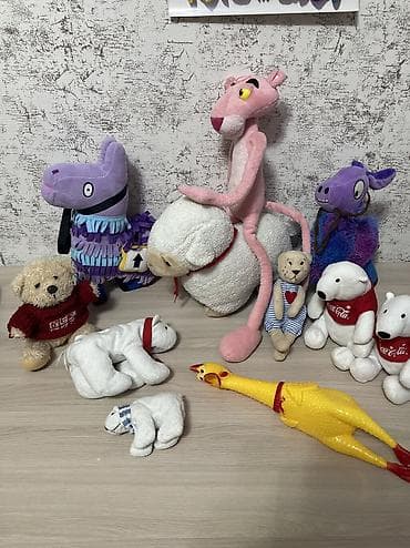 maşa i medved: Мягкие игрушки Микки и гуффи продаю только вместе за 15 манат (без — 1