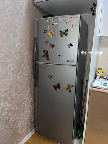 İşlənmiş 2 qapılı Sharp Soyuducu Satılır, rəng - Gümüşü