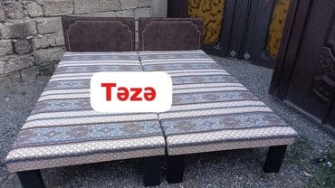 разборка мебели: Təzə çarpayılar. 1 nəfərlik çarpayılar 60manat. 2 nəfərlik taxt — 5
