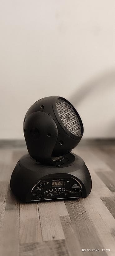 Hərəkətli başlıq LED səhnə işığı (Moving Head) cut satilir 300 azn -