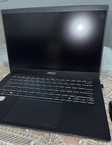 MSI ultra-portativ noutbuk Xüsusiyyətlər: - Ekran: 14" mat LED panel lalafo.az -da MSI ultra-portativ noutbuk Xüsusiyyətlər: - Ekran: 14" mat LED panel