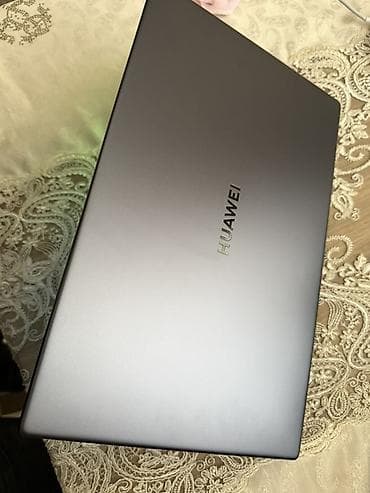 wifi huawei: Huawei MateBook (Space Gray) noutbuk - Ekran: 15.6" FullView, nazik — 3