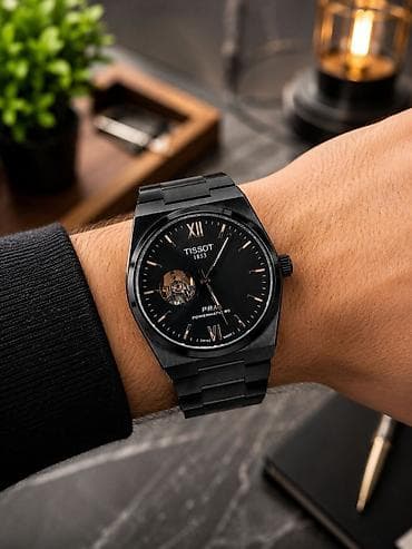 sabr saat: Yeni, Qol saatı, Tissot, rəng - Qara — 1