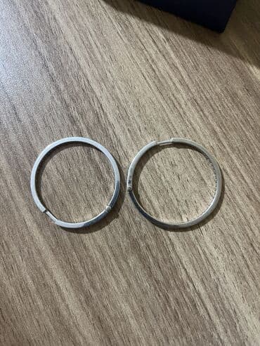 qızıl qolbağılar: Sırğa, Ağ qızıl, 750 Əyar, Pulsuz çatdırılma, Ünvandan götürmə — 4