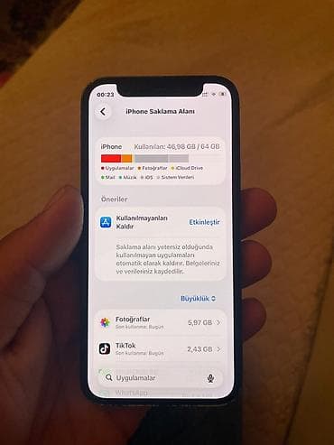 apple komputer: IPhone 12 mini, 64 GB, Qara, Face ID — 9
