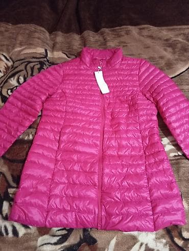 ketan pencekler: Qadınlar üçün yüngül, uzun “puffer” gödəkçə - Rəng: parlaq — 2