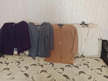 usta geyimi: Qadın üst geyimləri dəsti – 4 ədəd jaket/blazer 1ədəd - 0.50 gəpik - — 2