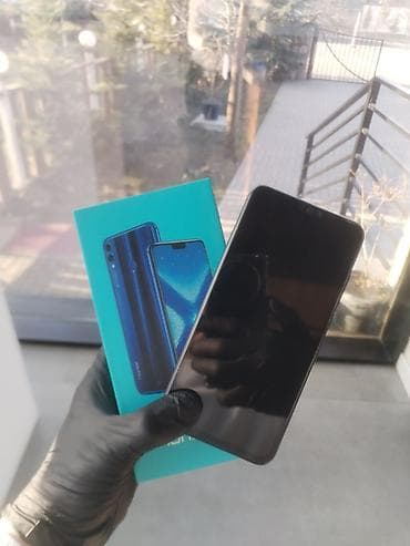 Honor 8X, 64 GB, rəng - Qara, İki sim kartlı