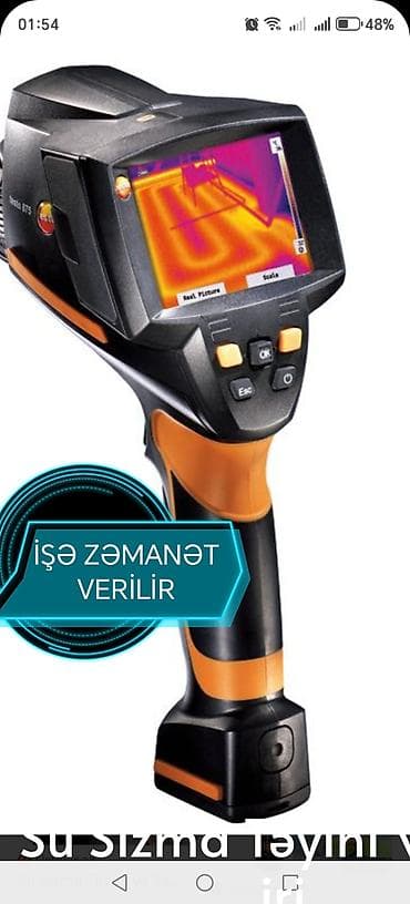 Peşəkar su sızması təyini xidməti - Termal kamera və xüsusi akustik lalafo.az -da Peşəkar su sızması təyini xidməti - Termal kamera və xüsusi akustik