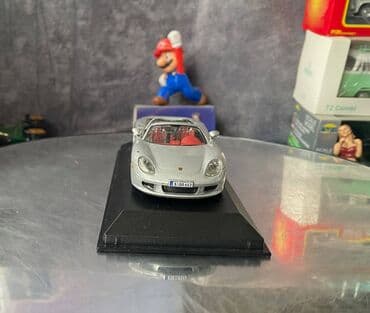 metbex tavan modelleri: Коллекционная модель Porsche Carrera GT Cabriolet type 980 silver — 9