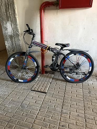 Музыкальные инструменты: Velocruz qatlanan dağ velosipedi - Çərçivə: qatlanan, metal — 2