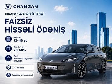 avto 444: CHANGAN avtomobillərinə faizsiz hissəli ödəniş - Müddət: 12–48 ay - — 4