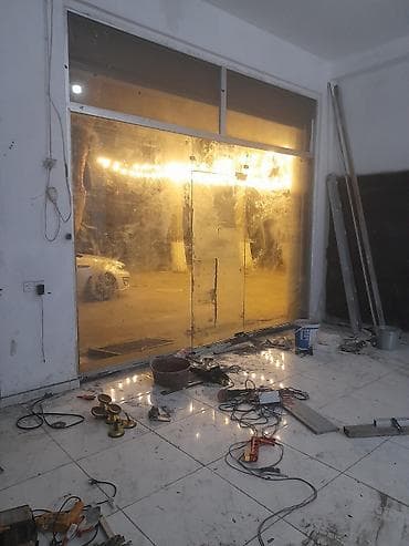 Şüşə vitrin qapı və pəncərə sistemləri – ölçüyə uyğun hazırlanır və — 1
