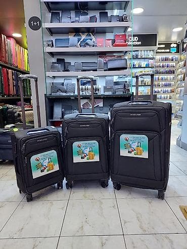 camadan: Swiss Tourister yumşaq korpuslu çamadan dəsti - Brend: Swiss — 1