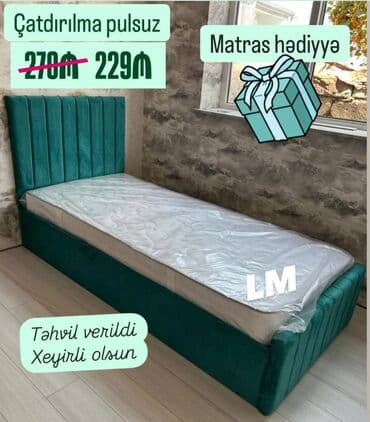 madeyra tek carpayi qiymetleri: Yeni, Təknəfərlik çarpayı — 1