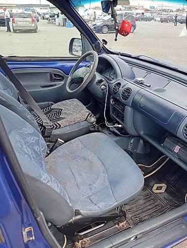 ford transit yuk: Renault Kangoo miniven - Kuzov: mavi rəng, sürgülü yan qapı - Salonda — 8