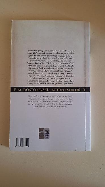 Məhsul: Yeraltından Notlar – Fyodor Mixayloviç Dostoyevski Təmiz və — 2