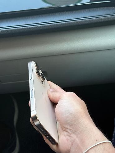 balaca iphone: IPhone 16 Pro, 128 GB, Desert Titanium, Simsiz şarj — 3