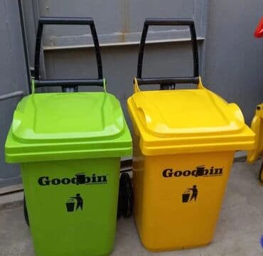 sutlac qablari: Müxtəlif ölçülü və rəngli zibil qutuları təklif olunur. Parklar — 6