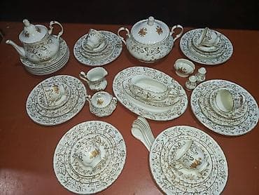 qaz lpg: Nahar dəsti, rəng - Ağ, Farfor, 6 nəfərlik — 3