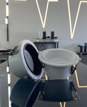 spot isiq: Gömülü LED downlight spot lampalar - Tip: Tavan üçün dairəvi gömülü — 1
