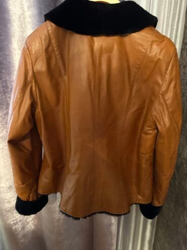 kişi üçün gödəkçə köynək: Əla vəziyyətdədir. təbii dəridir — 2