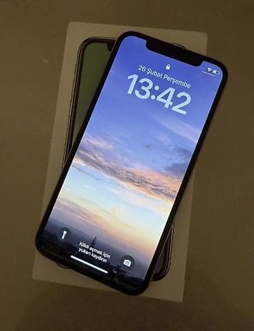 apple iphone se: IPhone X, 256 GB, Zəmanət, Face ID, Sənədlərlə — 2