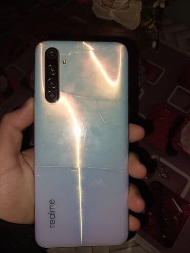 60 gb internet: Realme 6, rəng - Mavi, Qırıq — 3