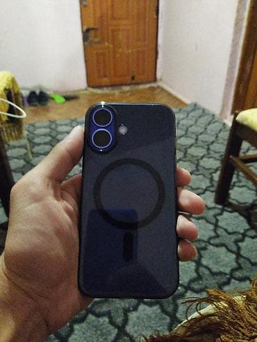 iphone 16 almaq: IPhone 16, 256 GB, Göy, Face ID — 2