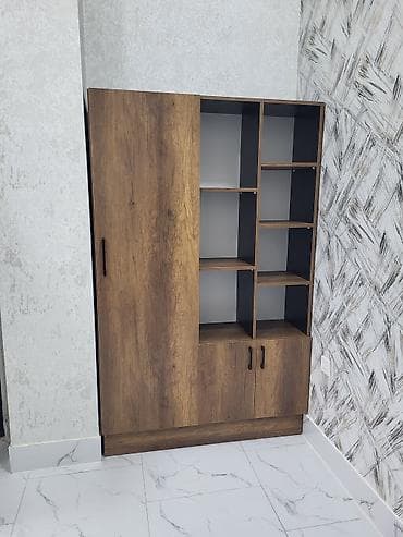 koridor mebeli: Yeni, 3 qapılı, Qəhvəyi, Digər material, Açılan, Düz dolab — 2