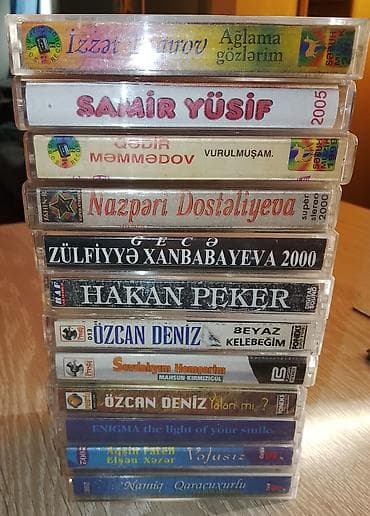 audio kaset: Kassetler biri 1 manat — 1