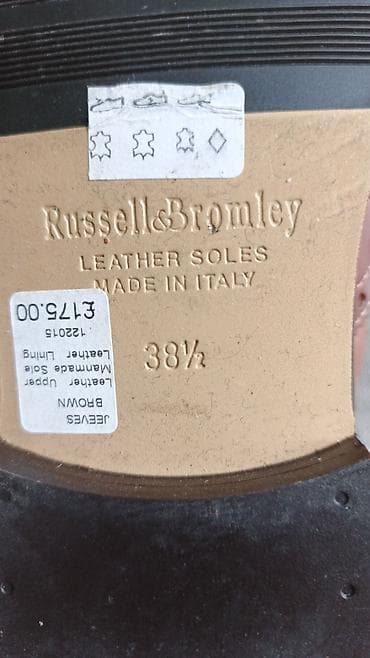 dikdabanlar: Russell & Bromley qadın ayaqqabısı – klassik brogue/Oxford model — 1