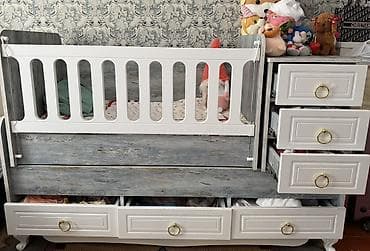 doşəy: Oğlan və qız üçün, İşlənmiş, Dördbucaq, Beşik, Dəst ilə, Matras ilə, Yellənmə mexanizmi ilə — 3
