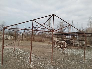 Metall konstruksiya karkası – iri ölçülü açıq tipli anqar/örtük üçün