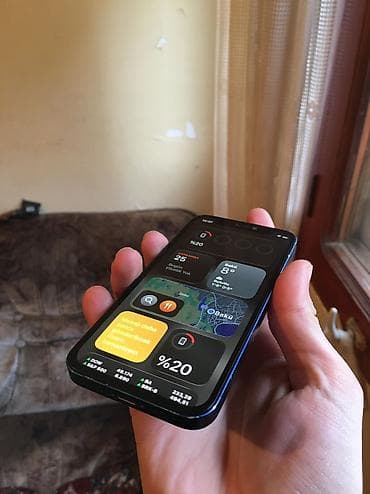 iphone 13 pro max qiymet: IPhone 12 mini, 128 GB, Göy — 2