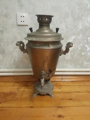 İşlənmiş Od Samovar, 7 l, Ünvandan götürmə